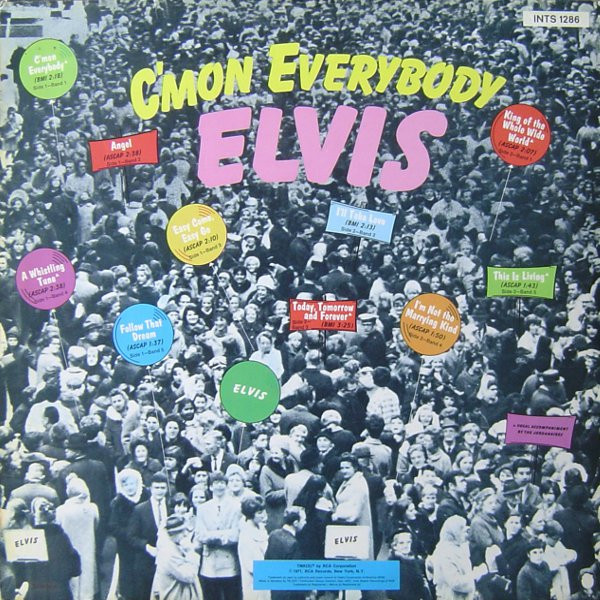Elvis Presley - C'mon Everybody | RCA International (INTS 1286) - 2 Elvis Presley - C'mon Everybody | RCA International (INTS 1286) - 2