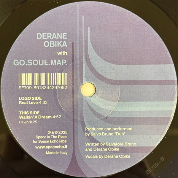 Derane Obika With Go.Soul.Map. - Real Love | Space Echo Records (SE709) - 3 Derane Obika With Go.Soul.Map. - Real Love | Space Echo Records (SE709) - 3