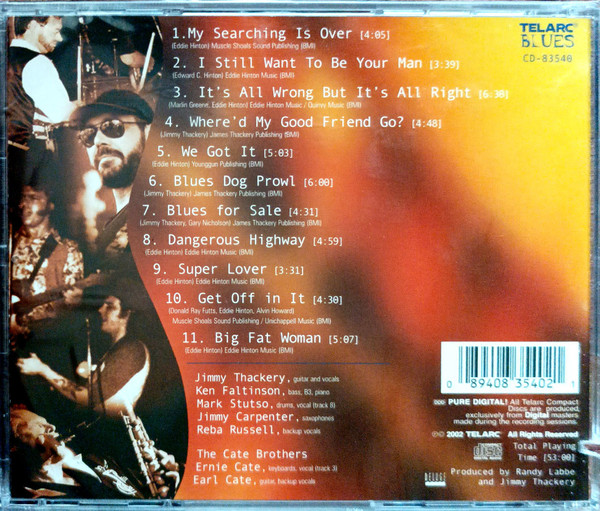 Jimmy Thackery & The Drivers - We Got It | Telarc Blues (CD-83540) - 2