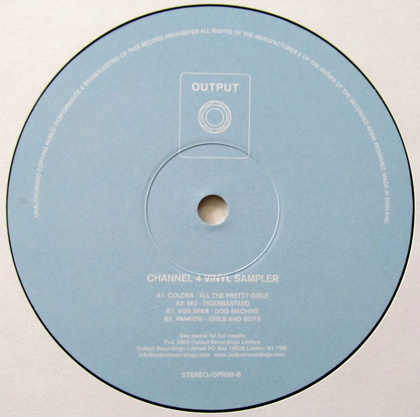 Various - Channel 4 - A Compilation Of Output Recordings Sampler | Output (OPR80) - 3