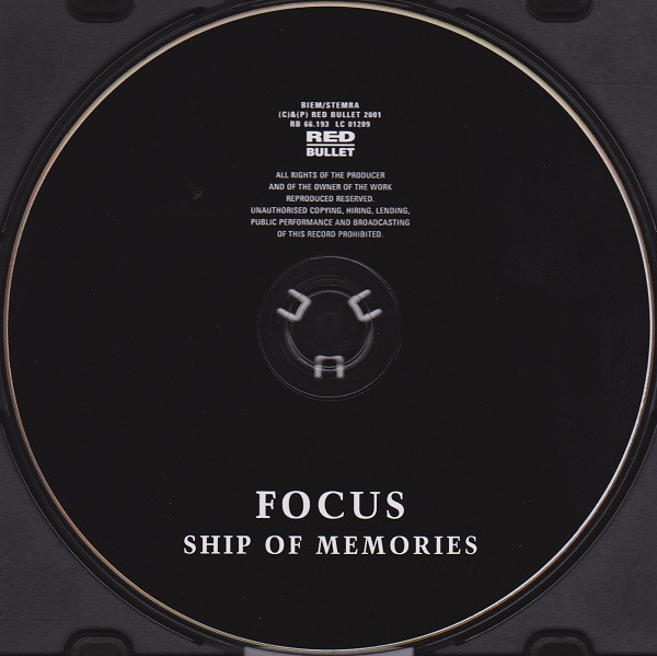Focus - Ship Of Memories | Red Bullet (RB 66.193) - 3 Focus - Ship Of Memories | Red Bullet (RB 66.193) - 3