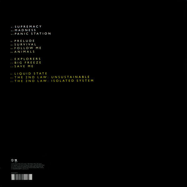Muse - The 2nd Law | Warner Bros. Records (825646568772) - 3