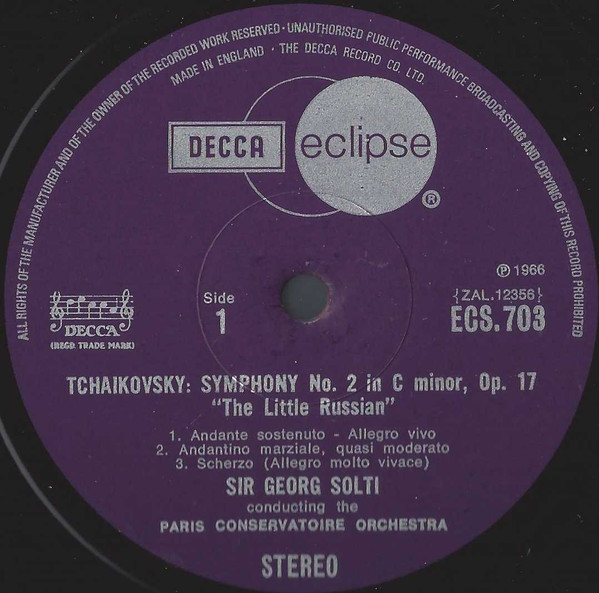 Symphony No. 2, ("Little Russian") / The Sorcerer's Apprentice
