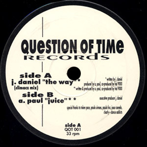 J Daniel / A. Paul - The Way / Juice | Question Of Time (QOT 001)