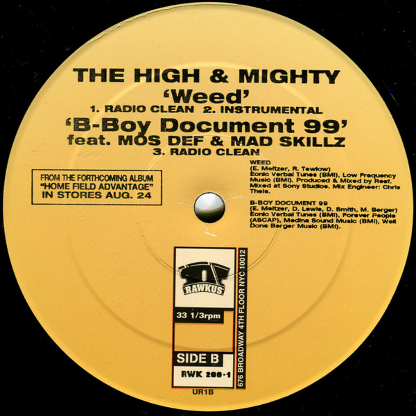 The High & Mighty - Dirty Decibels | Rawkus (RWK 200-1) - 4 The High & Mighty - Dirty Decibels | Rawkus (RWK 200-1) - 4