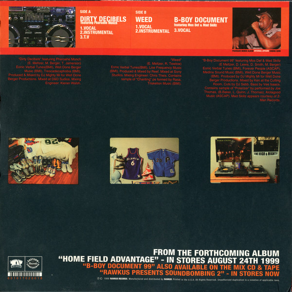 The High & Mighty - Dirty Decibels | Rawkus (RWK 200-1) - 2 The High & Mighty - Dirty Decibels | Rawkus (RWK 200-1) - 2
