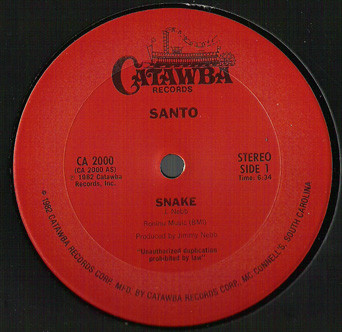 Santo Farina - Snake / Love Toys | Catawba Records (CA 2000) - main