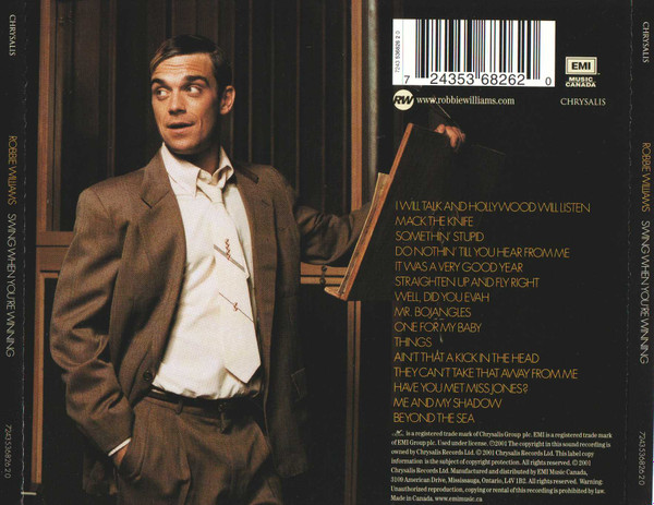 Robbie Williams - Swing When You're Winning | Chrysalis (7243 536826 2 0) - 2 Robbie Williams - Swing When You're Winning | Chrysalis (7243 536826 2 0) - 2