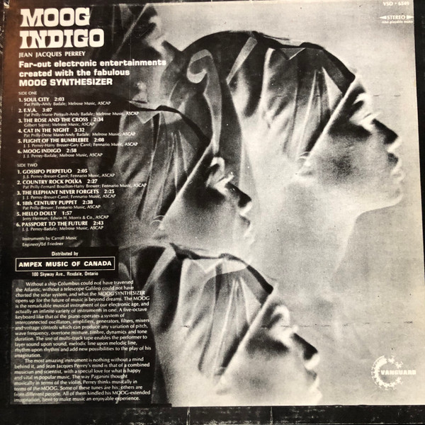 Jean-Jacques Perrey - Moog Indigo | Vanguard (VSD • 6549) - 2 Jean-Jacques Perrey - Moog Indigo | Vanguard (VSD • 6549) - 2