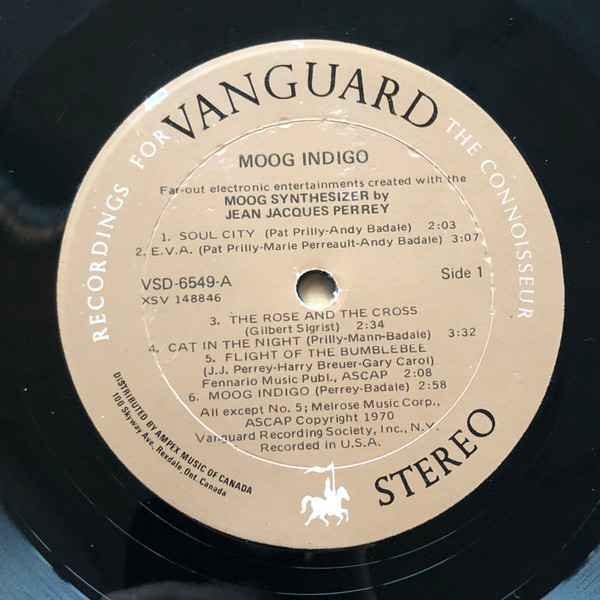 Jean-Jacques Perrey - Moog Indigo | Vanguard (VSD • 6549) - 4 Jean-Jacques Perrey - Moog Indigo | Vanguard (VSD • 6549) - 4