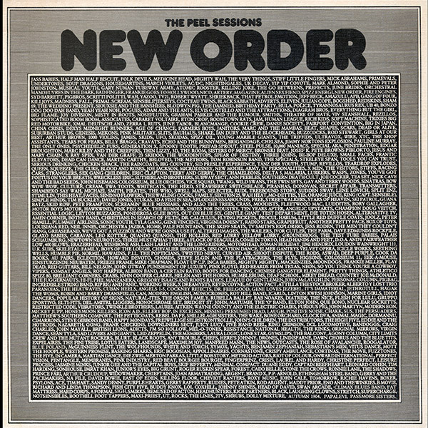New Order - The Peel Sessions | Strange Fruit (SFPS001)