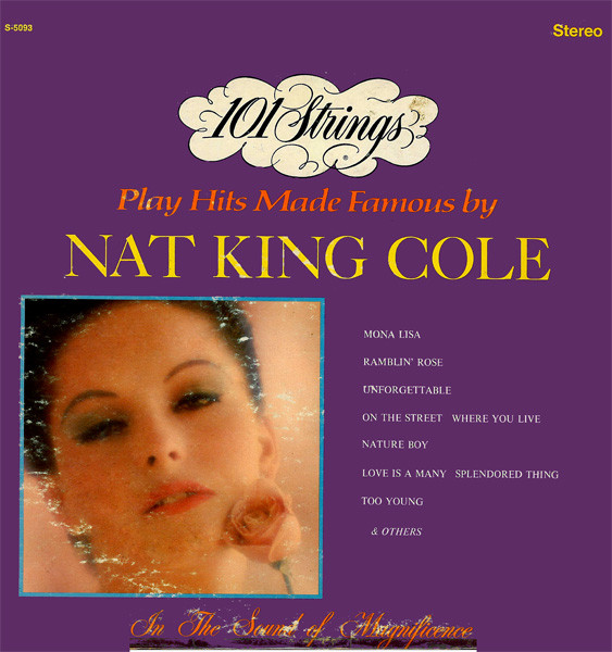 101 Strings - Play Hits Made Famous By Nat King Cole | Alshire (S-5093) - main