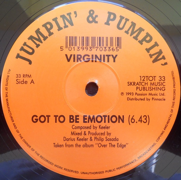 Virginity / Xpulsion - Virginity & Xpulsion | Jumpin' & Pumpin' (12TOT 33)