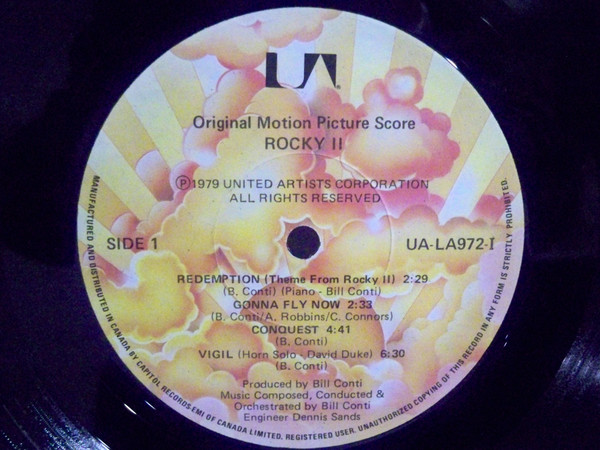 Bill Conti - Rocky II (Original Motion Picture Score) | United Artists Records (UA-LA972-I) - 3 Bill Conti - Rocky II (Original Motion Picture Score) | United Artists Records (UA-LA972-I) - 3