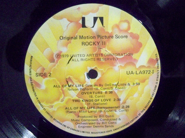 Bill Conti - Rocky II (Original Motion Picture Score) | United Artists Records (UA-LA972-I) - 4 Bill Conti - Rocky II (Original Motion Picture Score) | United Artists Records (UA-LA972-I) - 4
