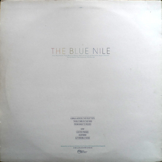 The Blue Nile - A Walk Across The Rooftops | Linn Records (LKH 1) - 2 The Blue Nile - A Walk Across The Rooftops | Linn Records (LKH 1) - 2