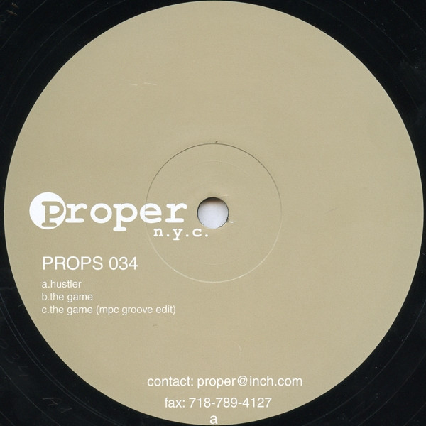 Steve Stoll - Hustler EP | Proper N.Y.C. (PROPS 034)