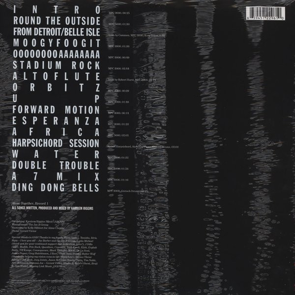 Karriem Riggins - Alone/ | Stones Throw Records (STH2296) - 2