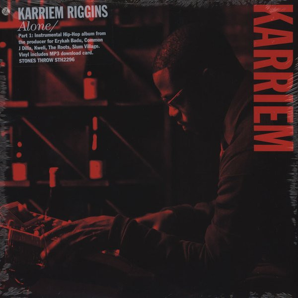 Karriem Riggins - Alone/ | Stones Throw Records (STH2296) - main