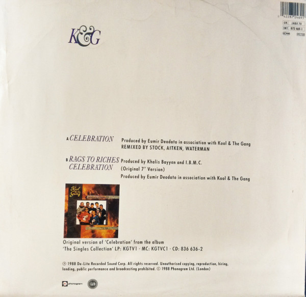 Kool & The Gang - Celebration (S.A.W. Remix) | Club (JABX 78) - 2