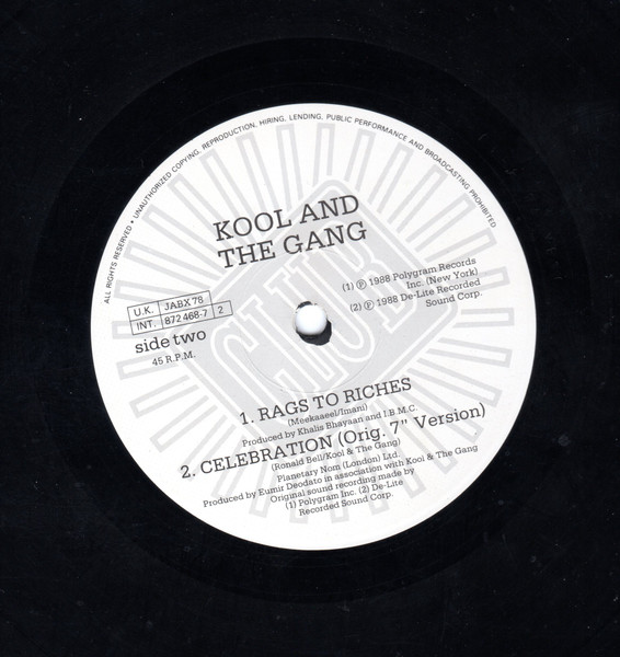 Kool & The Gang - Celebration (S.A.W. Remix) | Club (JABX 78) - 4