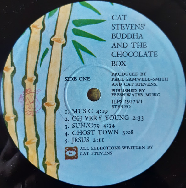 Cat Stevens - Buddha And The Chocolate Box | Island Records (ILPS 19274) - 4 Cat Stevens - Buddha And The Chocolate Box | Island Records (ILPS 19274) - 4