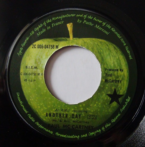 Paul McCartney - Another Day / Oh Woman Oh Why? | Apple Records (2C 006-04758 M) - 3