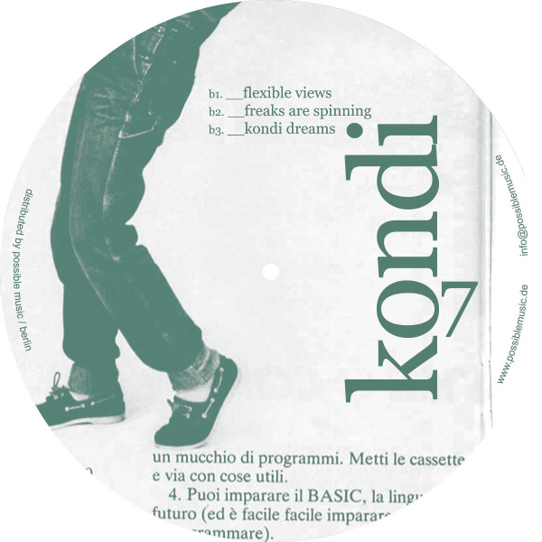 Luke Eargoggle - Flexible Views EP | KONDI (KONDI007) - 2