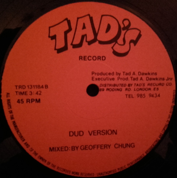 Horace Andy - You Are My Angel | Tad's Record (TRD 131184) - 4