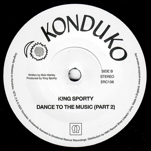 King Sporty - Dance To The Music | Emotional Rescue (ERC138)