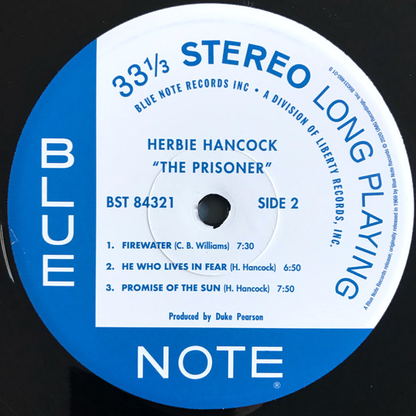 Herbie Hancock - The Prisoner | Blue Note (B0031460-01) - 3