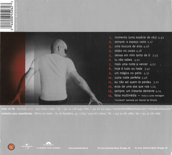 Pedro Abrunhosa E Os Bandemónio - Momento | Polydor (064 526-2) - 2