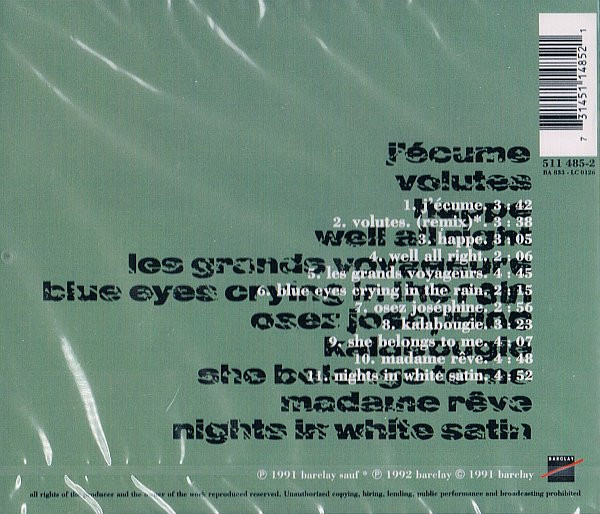 Alain Bashung - Osez Joséphine | Barclay (511 485-2) - 2