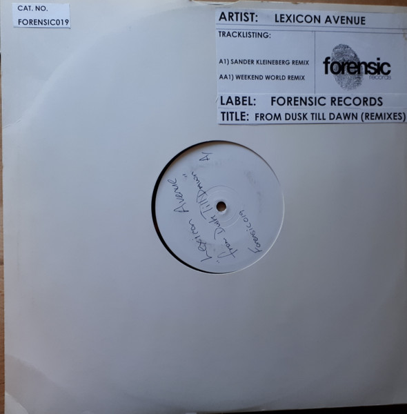 Lexicon Avenue - From Dusk Till Dawn (Remixes) | Forensic Records (FOR-019)