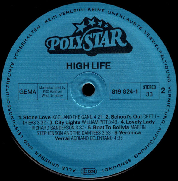 Various - High Life - 24 Tierische Brüller | Polystar (819 823-1) - 4
