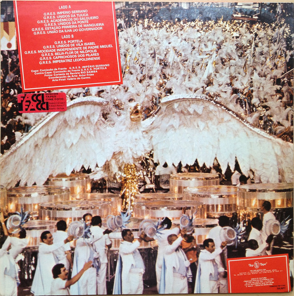 Various - Sambas De Enredo Das Escolas De Samba Do Grupo 1A - Carnaval 83 | Top Tape (503.6017) - 2 Various - Sambas De Enredo Das Escolas De Samba Do Grupo 1A - Carnaval 83 | Top Tape (503.6017) - 2