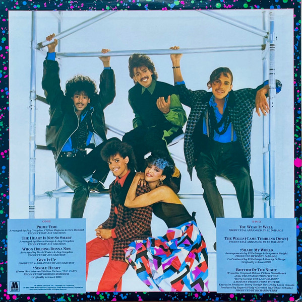 DeBarge - Rhythm Of The Night | Motown (DXLI - 3356) - 2