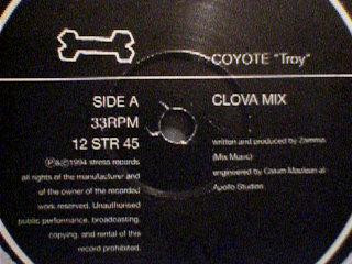 Coyote - Troy | Stress Records (12 STR 45) - 2