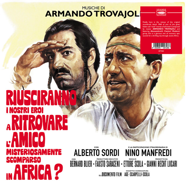 Armando Trovaioli - Riusciranno I Nostri Eroi A Ritrovare L'Amico Misteriosamente Scomparso In Africa? | Sounds From The Screen (SFTS03-B) - main Armando Trovaioli - Riusciranno I Nostri Eroi A Ritrovare L'Amico Misteriosamente Scomparso In Africa? | Sounds From The Screen (SFTS03-B) - main