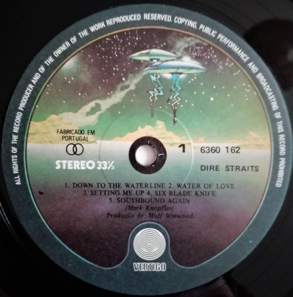 Dire Straits - Dire Straits | Vertigo (6360 162) - 3