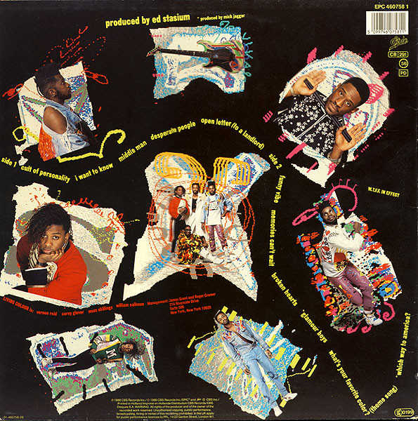 Living Colour - Vivid | Epic (EPC 460758 1) - 2 Living Colour - Vivid | Epic (EPC 460758 1) - 2