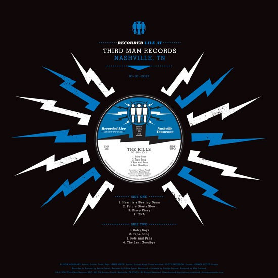 The Kills - Live At Third Man Records | Third Man Records (TMR188) - 2 The Kills - Live At Third Man Records | Third Man Records (TMR188) - 2