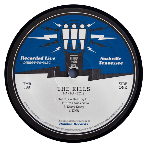 The Kills - Live At Third Man Records | Third Man Records (TMR188) - 4 The Kills - Live At Third Man Records | Third Man Records (TMR188) - 4