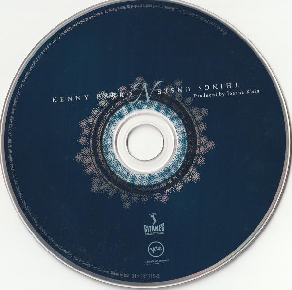 Kenny Barron - Things Unseen | Gitanes Jazz Productions (314 537 315-2) - 4