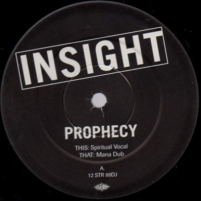 Insight - Prophecy | Stress Records (12 STR 88DJ) - 2 Insight - Prophecy | Stress Records (12 STR 88DJ) - 2