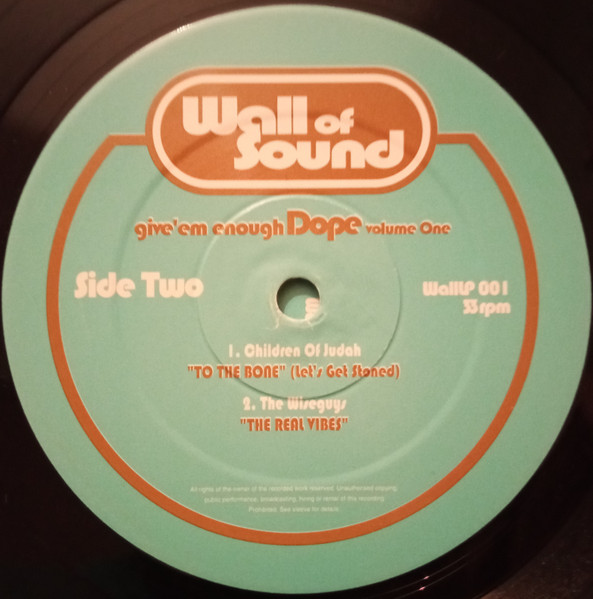 Various - Give 'em Enough Dope Volume One | Wall Of Sound (WallLP 001) - 4