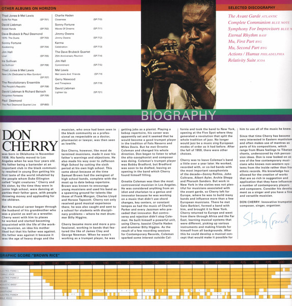 Don Cherry - Don Cherry | A&M Records (00602577252594) - 3