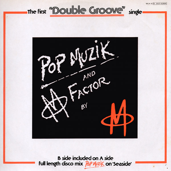 M - Pop Muzik / M Factor | MCA Records (5C K052Z-62684)