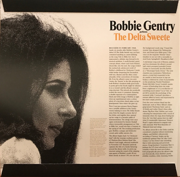 Bobbie Gentry - The Delta Sweete | Capitol Records (00600753904770) Bobbie Gentry - The Delta Sweete | Capitol Records (00600753904770)