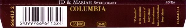 Jermaine Dupri & Mariah Carey - Sweetheart | Columbia (666413 2) - 2